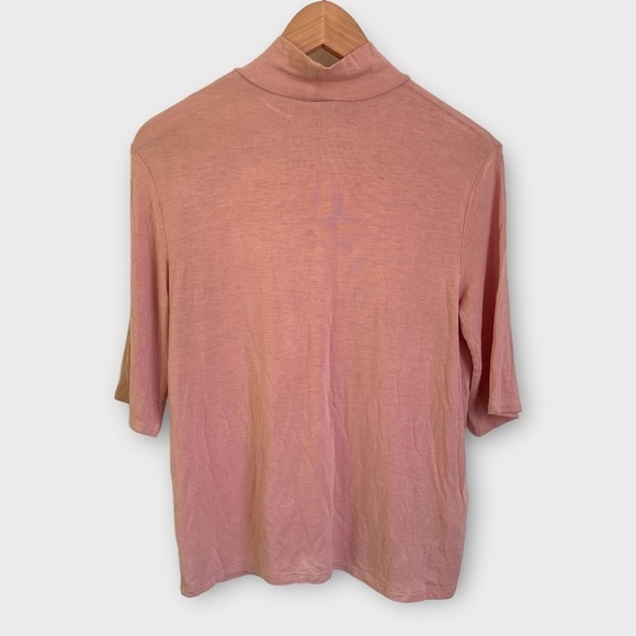 Mango  Mock Neck Top - Picture 3 of 5